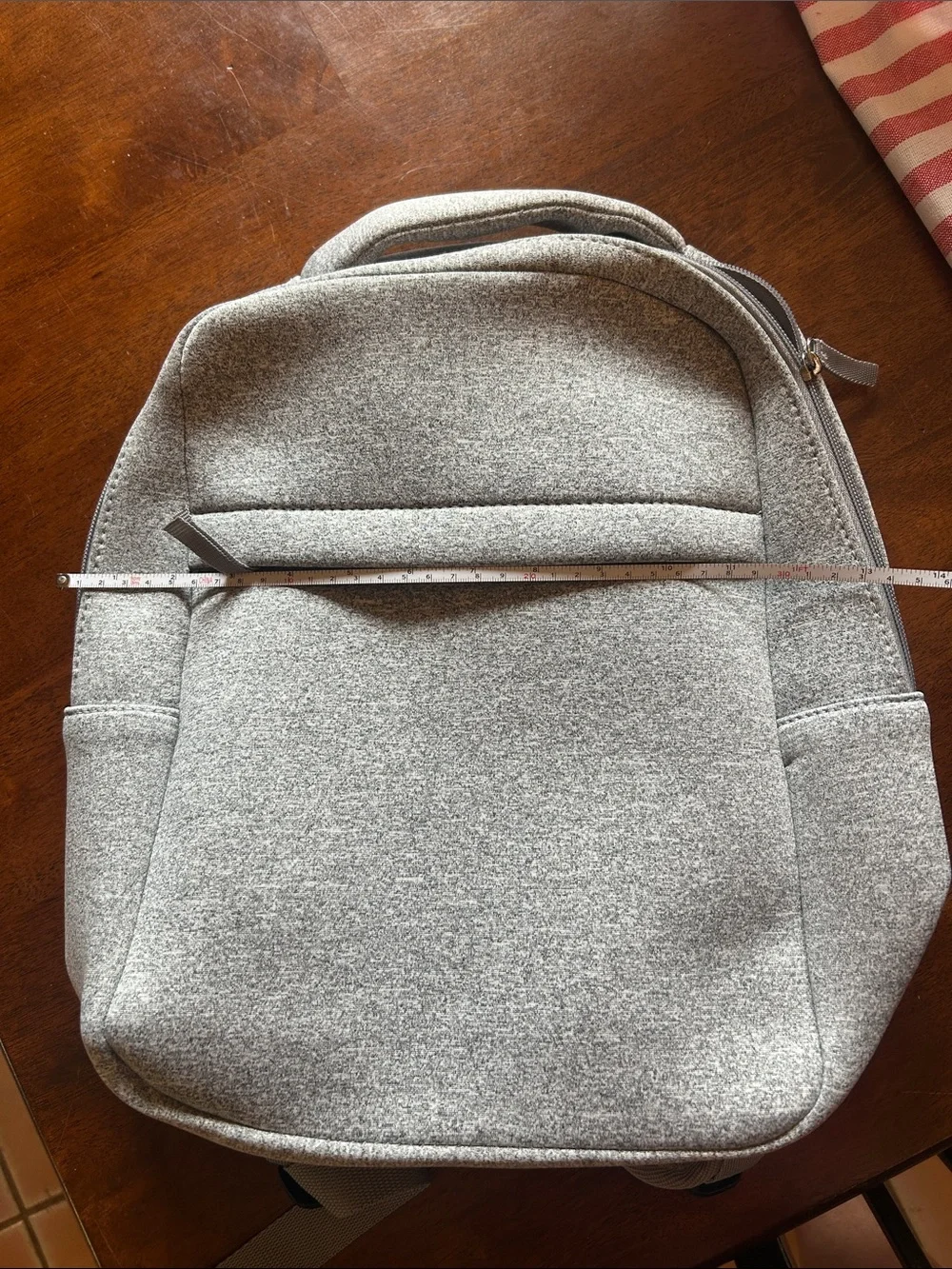 DSW never used, still in bag. Light Gray Heather fabric Backpack